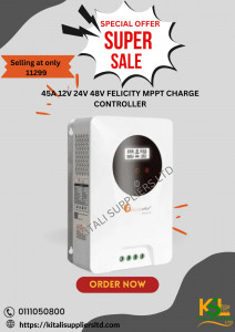 45A 12v 24v 48v Felicity MMPT charge controller