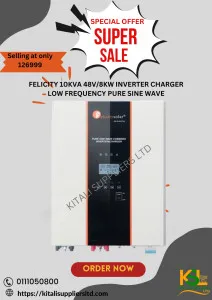 Felicity 10kva 48V/8KW Inverter Charger Low Frequency Pure Sine Wave