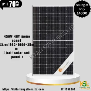 Felicity 450W 46V Mono Solar Panel