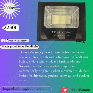 Solar floodlight 2000w