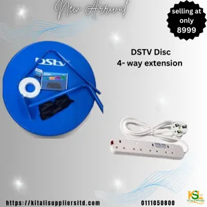 DSTV Disc, 4- way extension