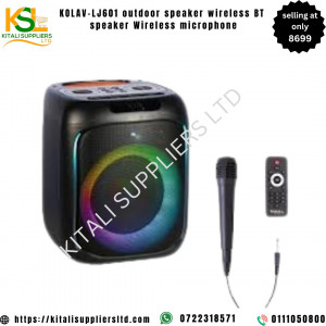 Kolav -LJ outdoor speaker wireless BT speaker wireless  microphone