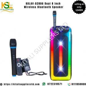 kolav  D- 2806 dual 8inch  wireless bluetooth Speaker