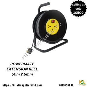 Powermate extension reel 50m 2.5m