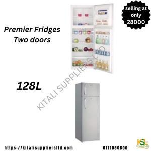 Premier fridge two doors 128litres