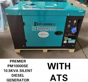 Premier PM10000SE 10.5KVA Silent Diesel Generator