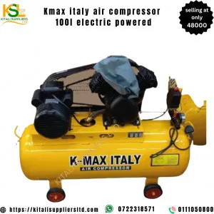 Kmax italy air compressor 100liters electric air compressor
