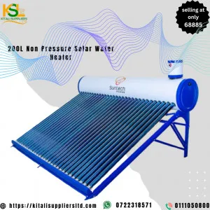 200liters Non pressure solar  water heater