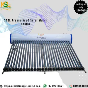 200L Pressurised Solar Water Heater
