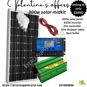 300w solar fullkit