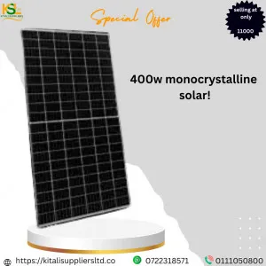 400w solar panel monocrystaline