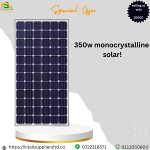 350w solar panel  monocrystaline