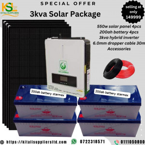 3 KVA solar package