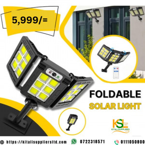 Fordable solar light