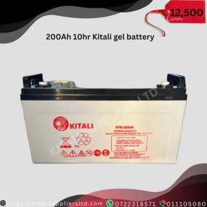 200ah 10hr kitali gel battery