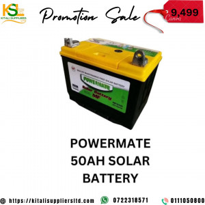 POWERMATE 50AH Solar Battery