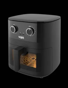 Von VAF065MCK Manual Air Fryer -6.5L