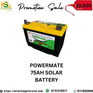 POWERMATE 75AH Solar Battery