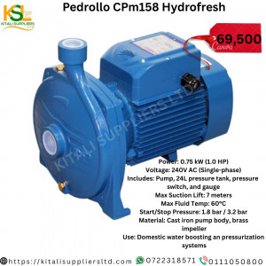 Pedrollo CPm158 HydroFresh Domestic Water Booster Pump