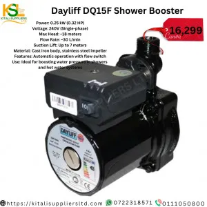 Dayliff 0.25 kW (0.32 HP) Circulating Pump
