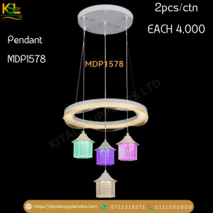 MDP1578 Modern LED Pendant Light – Adjustable, Energy-Efficient Lighting Fixture for Contemporary Spaces