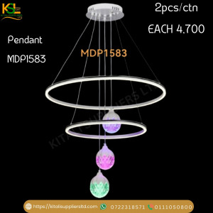 MDP1583 Modern LED Pendant Light – Adjustable, Energy-Efficient Lighting Fixture for Contemporary Spaces
