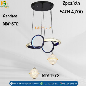 MDP1572 Industrial-Modern Pendant Light – Adjustable LED Hanging Fixture for Homes, Restaurants, and Commercial Spaces