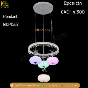 MDP1587 Modern LED Pendant Light – Adjustable, Energy-Efficient Hanging Light Fixture for Stylish Spaces