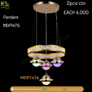 MDP1476 Modern Industrial Pendant Light – Adjustable Hanging Fixture with Geometric Design for Kitchens, Dining Rooms, and Commercial Spaces