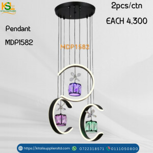 MDP1582 Modern LED Pendant Light – Adjustable, Energy-Efficient Lighting Fixture for Home and Commercial Spaces