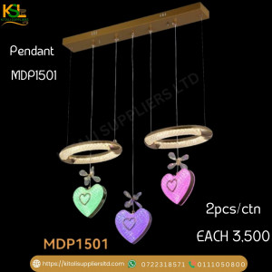 MDP1501 Contemporary Cylindrical Pendant Light – Adjustable LED Hanging Fixture for Residential and Commercial Spaces