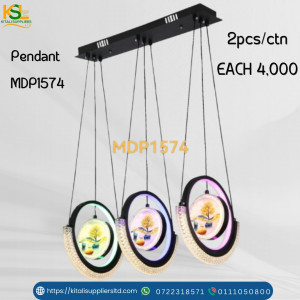 MDP1574 Modern Industrial Pendant Light – Adjustable Hanging LED Fixture for Residential and Commercial Spaces