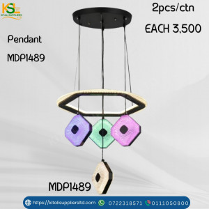 MDP1489 Modern LED Pendant Light – Sleek Minimalist Design for Contemporary Interiors