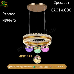 Pendant MDP1475 – Contemporary Triple Butterfly LED Pendant Light with Multi-Color Illumination
