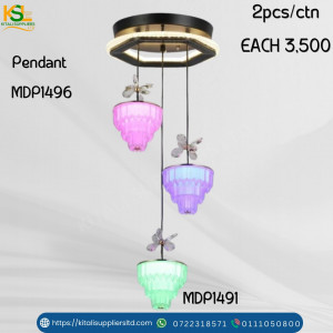 Pendant MDP1496 – Contemporary Multi-Color Globe Pendant Light Fixture