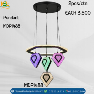 MDP1488 Modern Geometric Pendant Light – Sleek LED Fixture for Contemporary Interiors