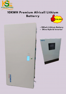 10KWH Premium Africell Lithium Batterry