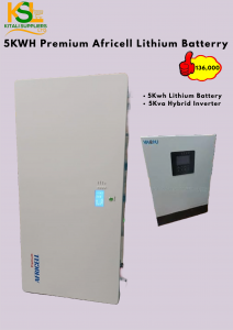 5KWH Premium Africell Lithium Battery