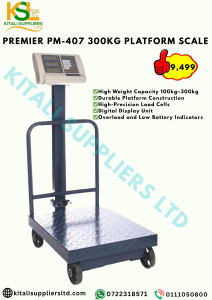 PREMIER PM-407300KG PLATFORM SCALE