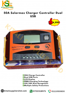 50A Solarpex Charger Controller Dual USB