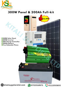 300W Panel & 200Ah Full-kit