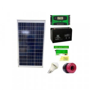 ORIGINAL SOLAR FULLKIT 100W WITH FREE BULBS