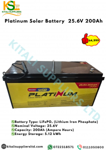Platinum Solar Battery  25.6V 200Ah