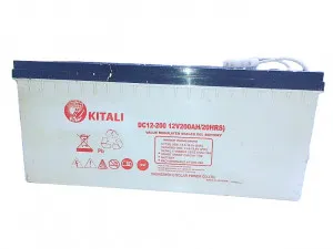 Kitali 200Ah/20hr Gel Battery – Long-Lasting & Reliable