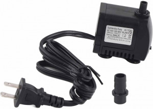 3w aquarium water pump ultra mute submersible for fountain fish pond 200lh 3w.