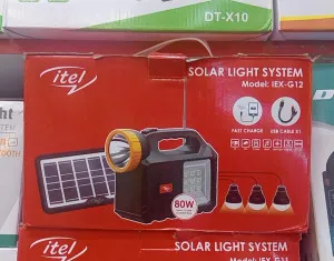 Itel Solar Light System – Eco-Friendly Lighting Solution