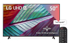 LG 65 Inch LED TV 4K HDR Smart TV 65UR78006LL Black