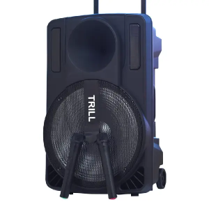 Trill B215 Public Address Double Speaker BNK-X85 Microphone  keybard stand  mk 812 keyboard