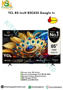 TCL 85- Inch 85C655 Google tv
