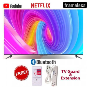 Skyworth 43" Inch FULL HD Android/Google TV,Inbuilt Decoder, Netflix+FREE EXTENSION+TV GUARD